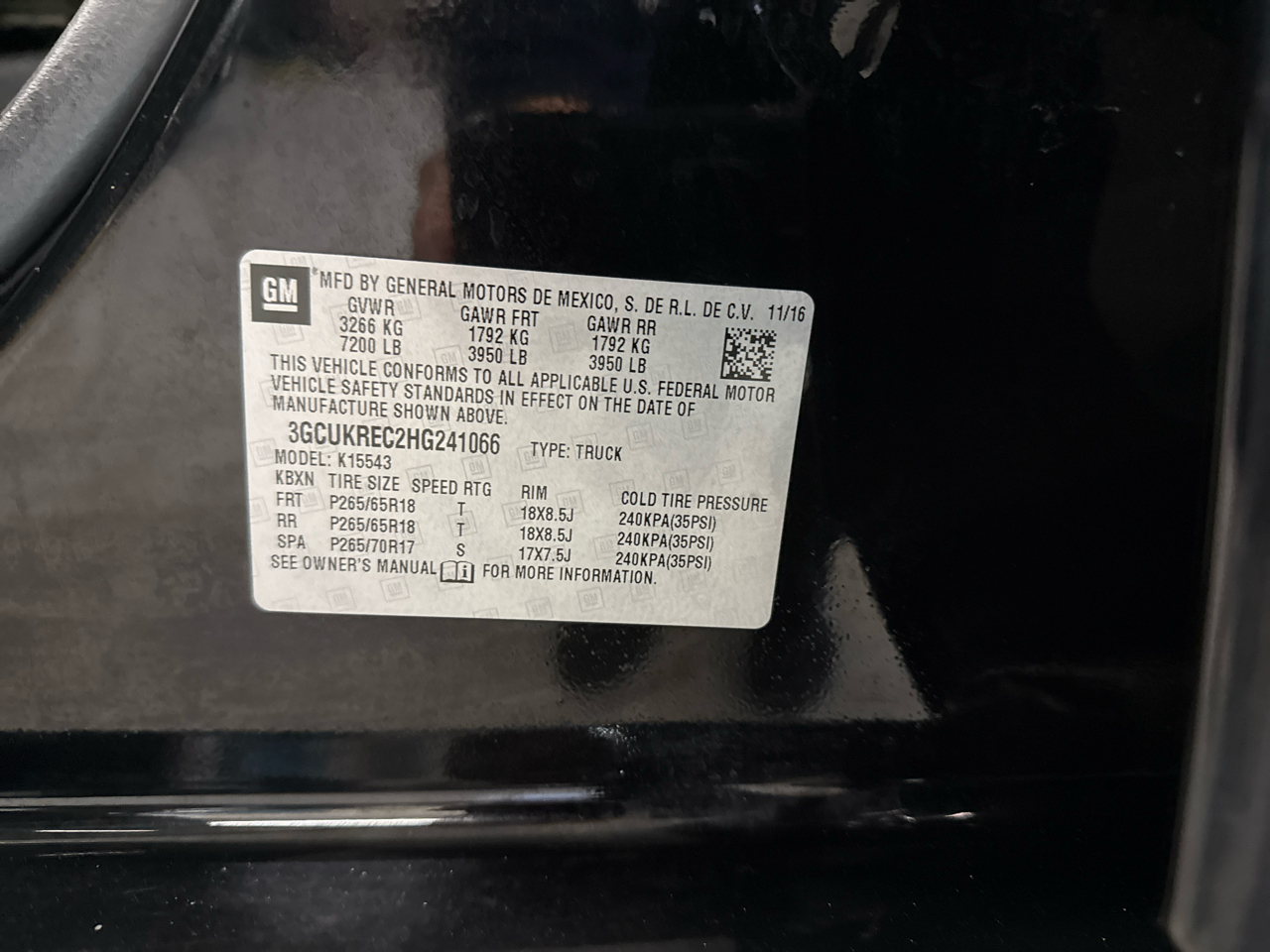 Chevrolet Silverado 1500 LT Crew Cab 4WD 2017