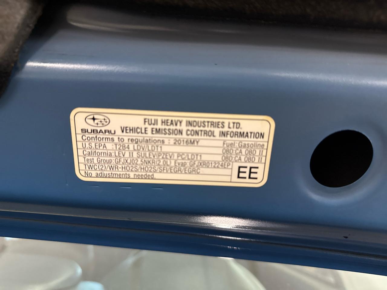 Subaru Crosstrek Limited AWD 2016