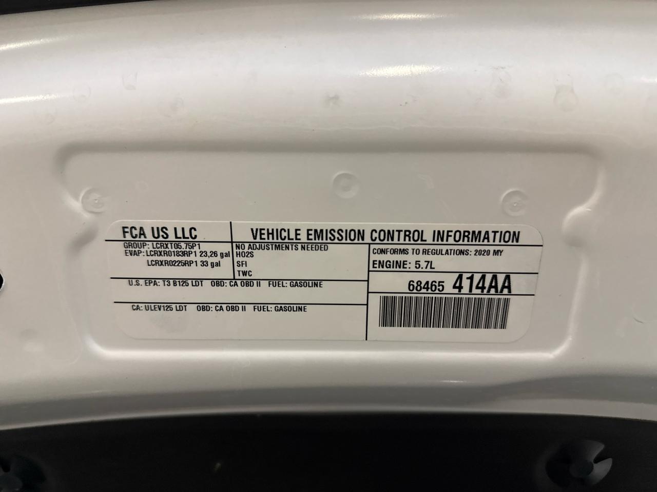 RAM 1500 Laramie Crew Cab 4WD 2020