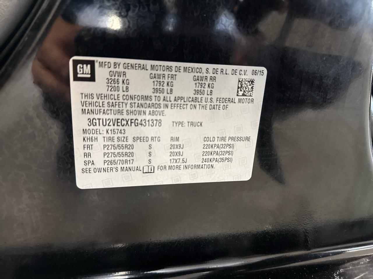 GMC Sierra 1500  2015