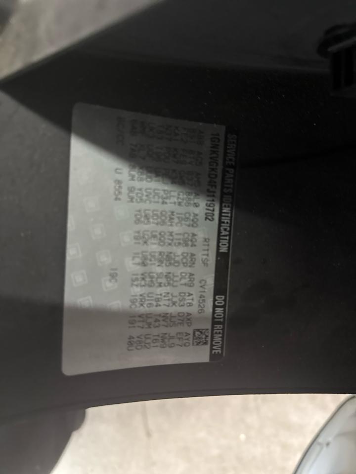 Chevrolet Traverse LT AWD 2015