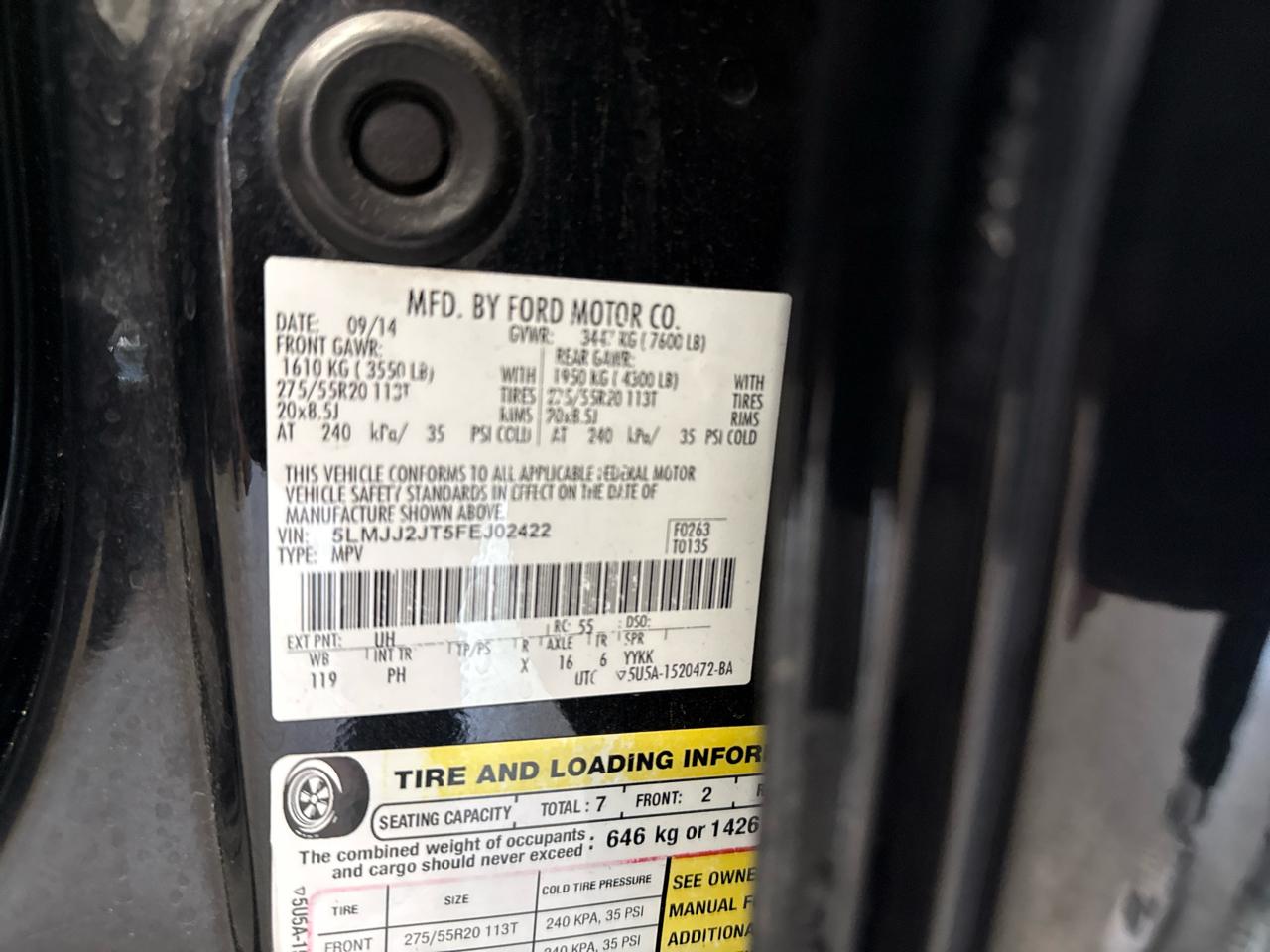 Lincoln Navigator 4WD 2015