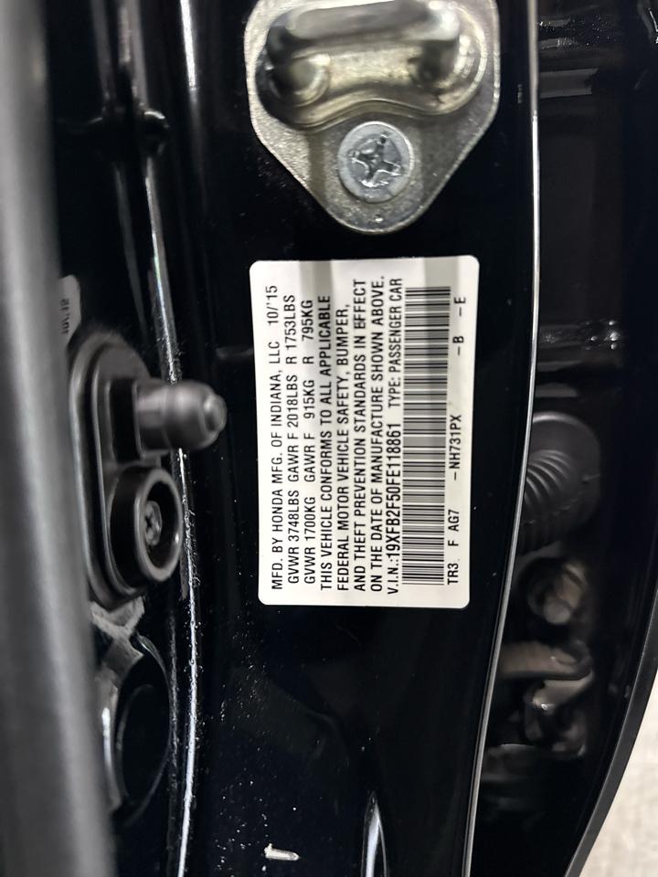 Honda Civic LX sedan 2015