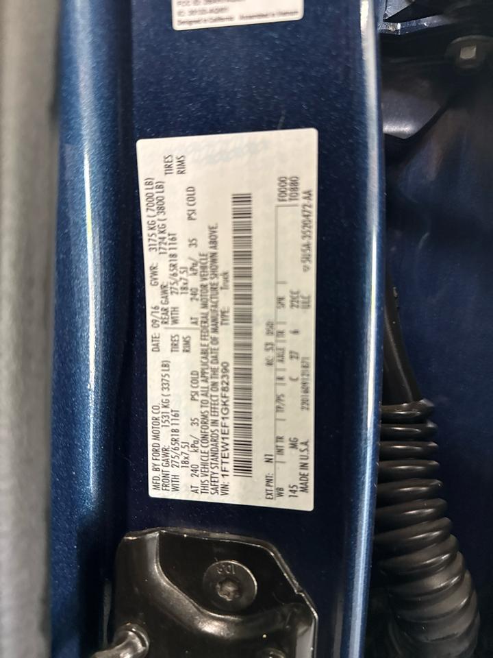 Ford F-150 XLT SuperCrew 4WD 2016