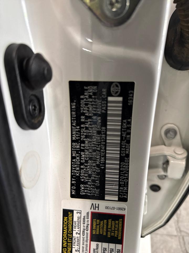 Toyota Avalon XLE Touring 2015