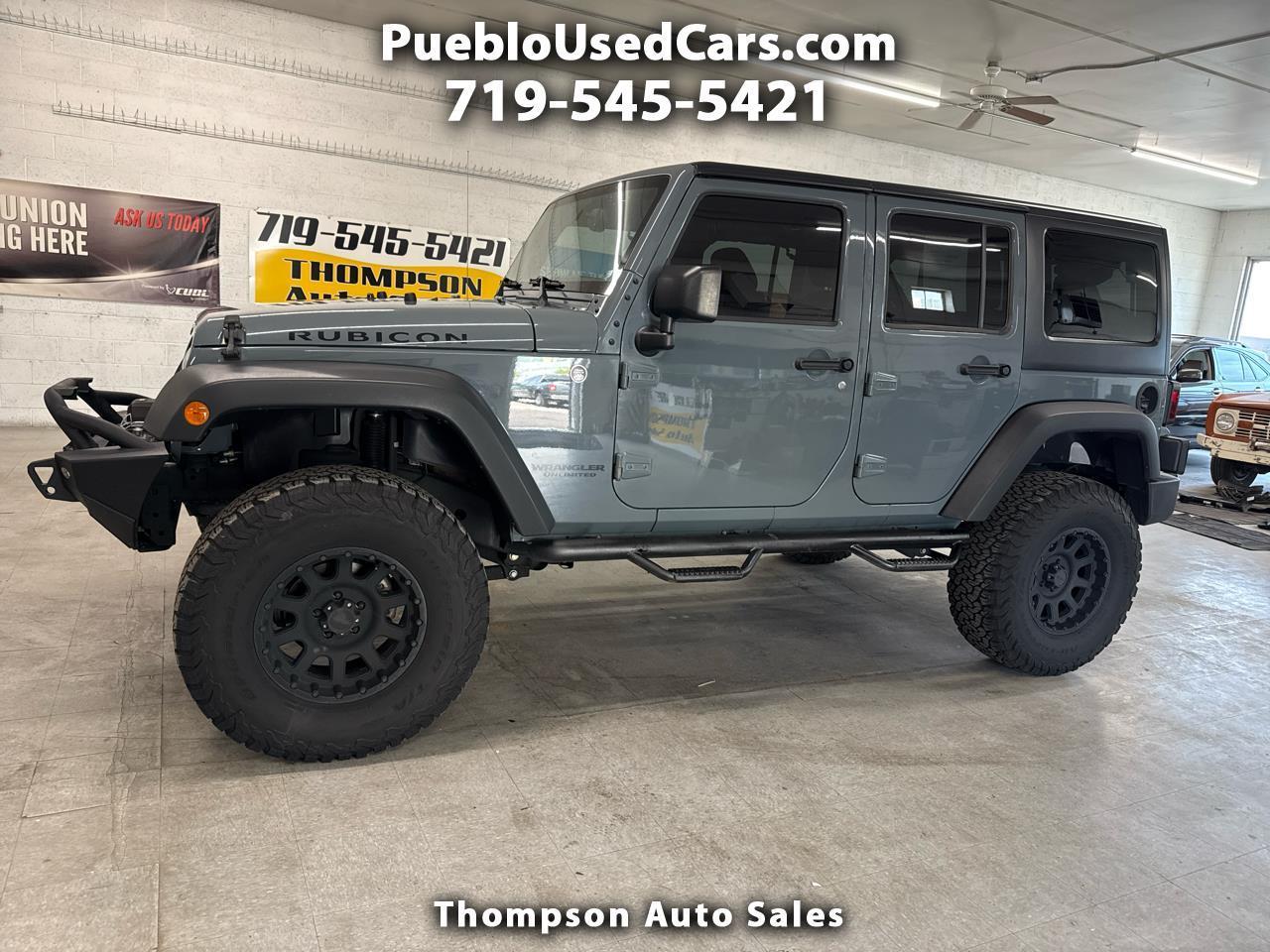 Jeep Wrangler Unlimited Rubicon 4WD 2015