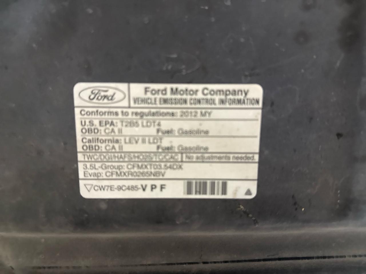 Ford F-150 XLT SuperCrew 4WD 2012