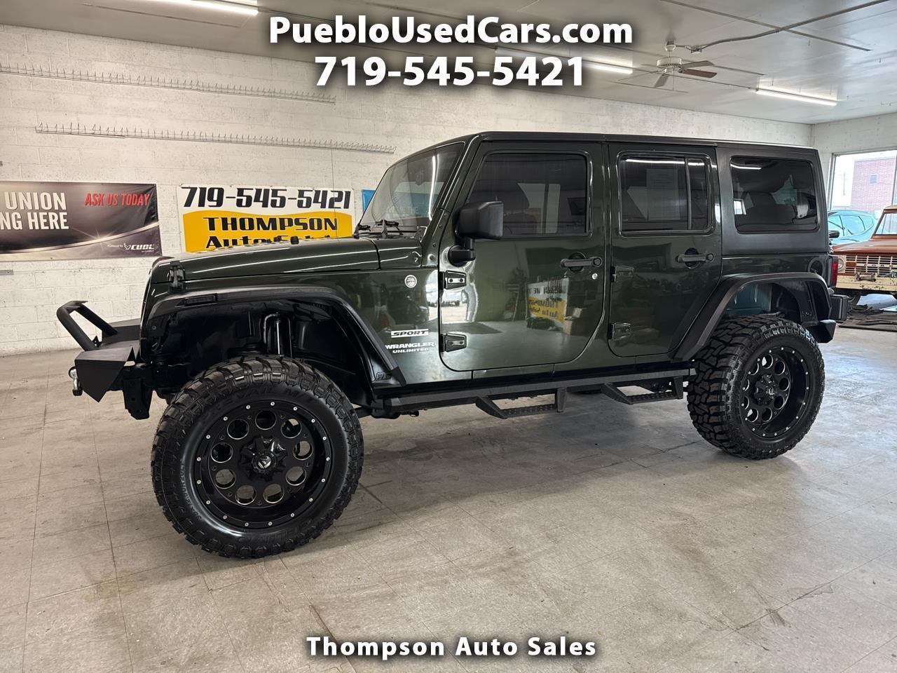2012 Jeep Wrangler Unlimited Sport 4WD