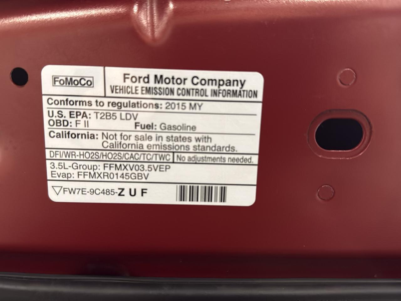 Ford Explorer Sport 4WD 2015
