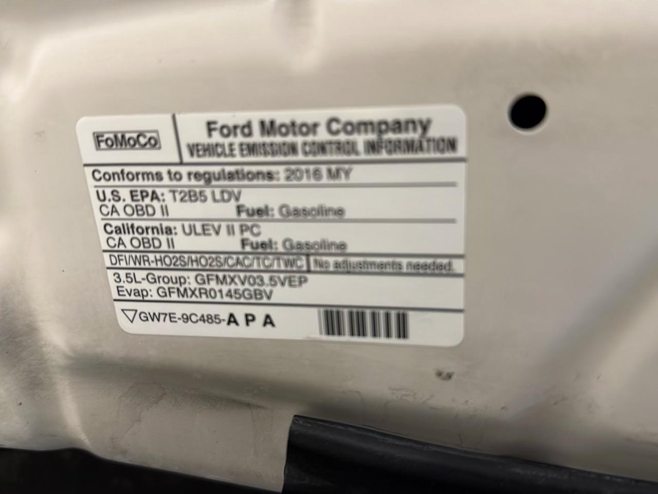 Ford Explorer Sport 4WD 2016