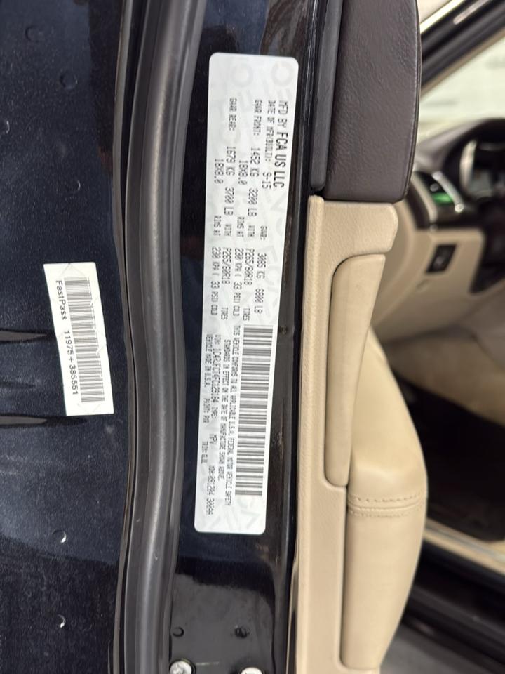 Jeep Grand Cherokee Overland 4WD 2015