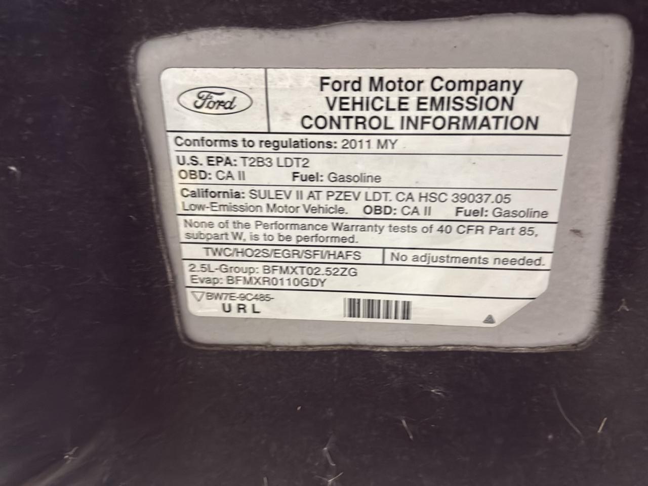 Ford Escape Hybrid Limited 4WD 2011