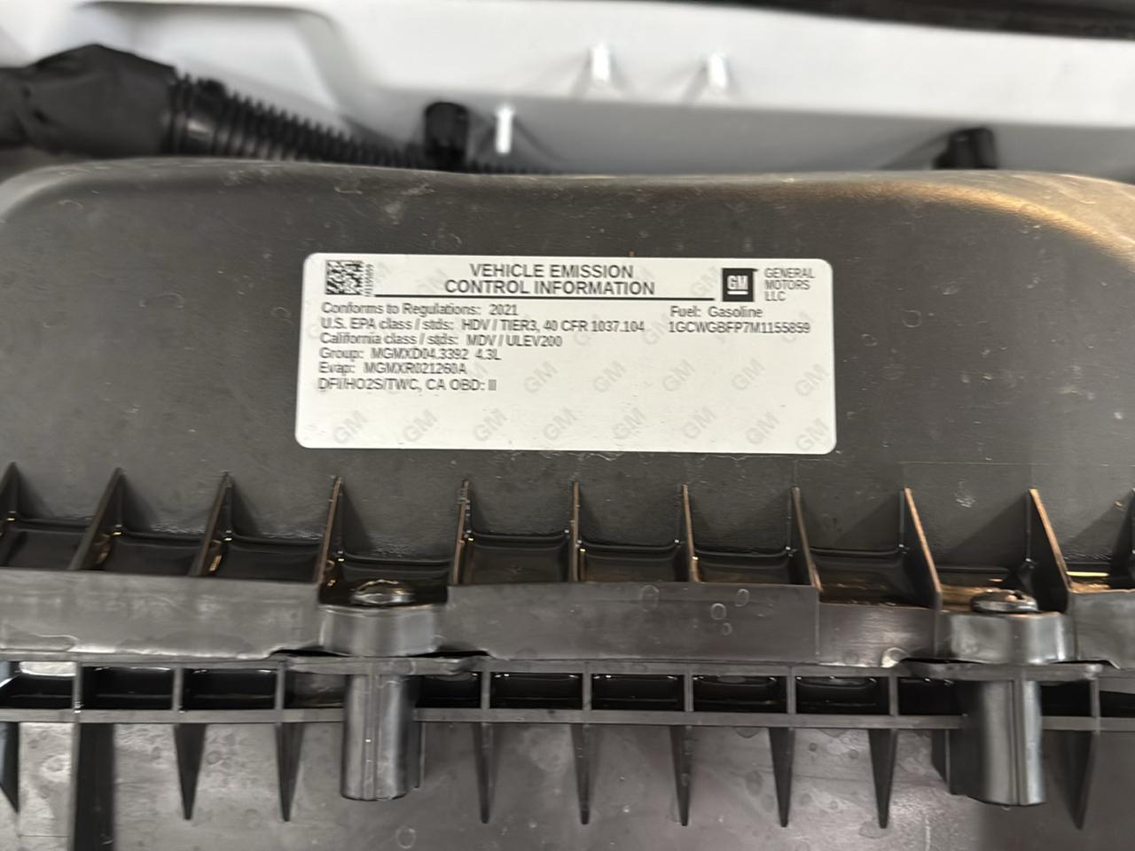 Chevrolet Express 2500 Cargo Extended 2021