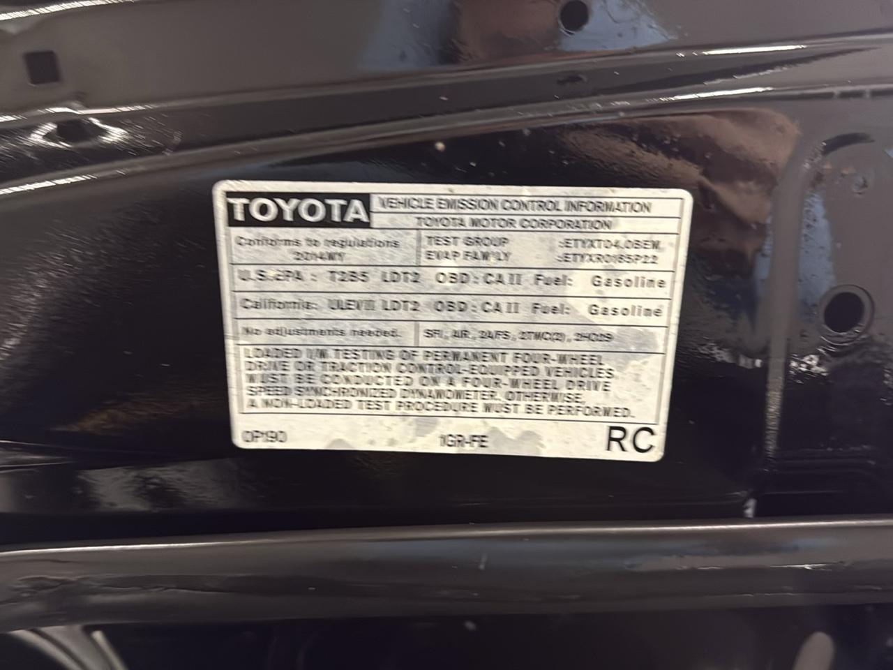 Toyota Tacoma Double Cab 4WD 2014