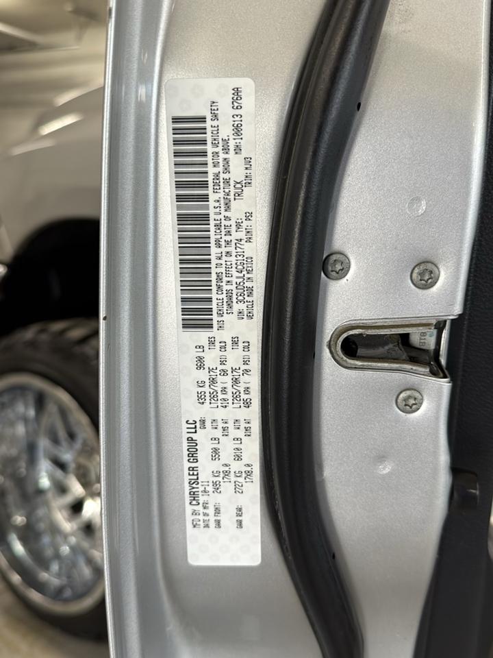 RAM 2500 SLT Crew Cab 4WD 2012