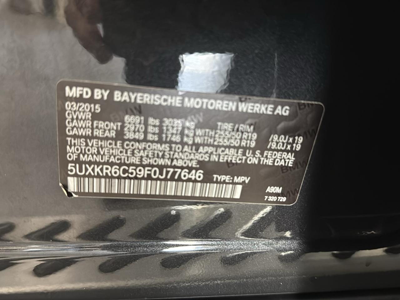 BMW X5 xDrive50i 2015