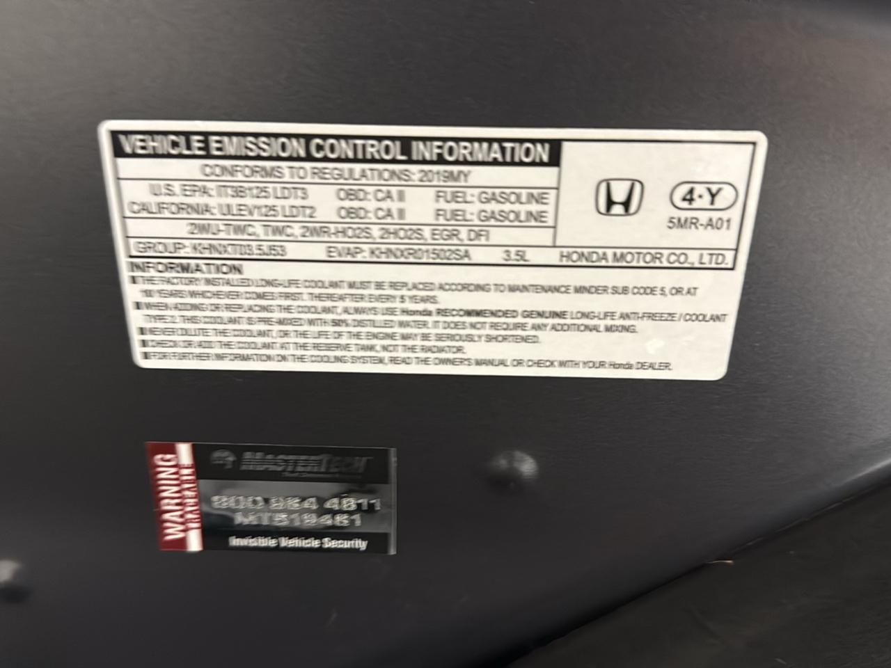 Honda Odyssey EX-L 2019