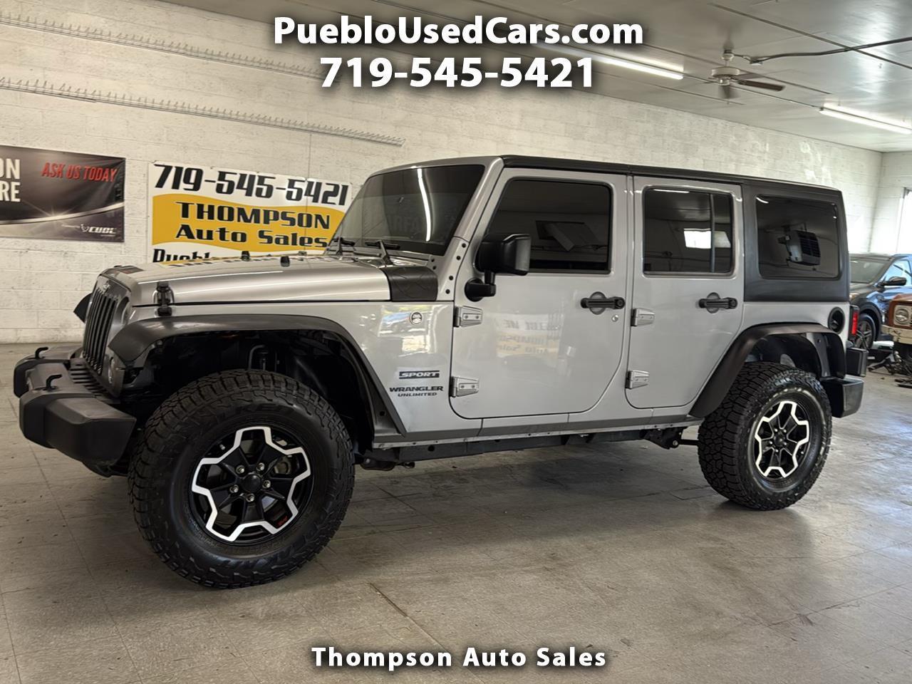 Jeep Wrangler Unlimited Sport 4WD 2016