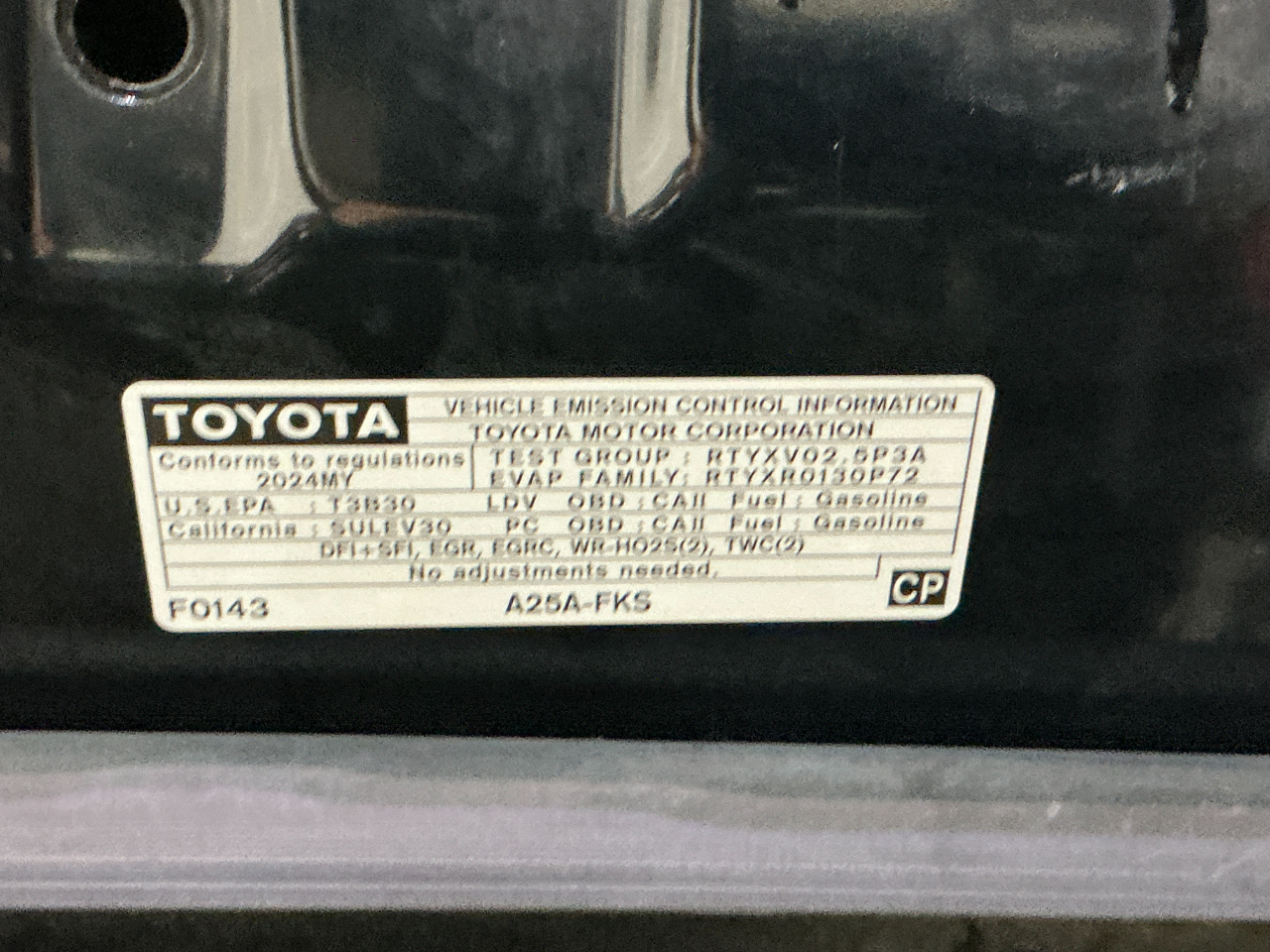 Toyota Camry LE Auto (Natl) 2024