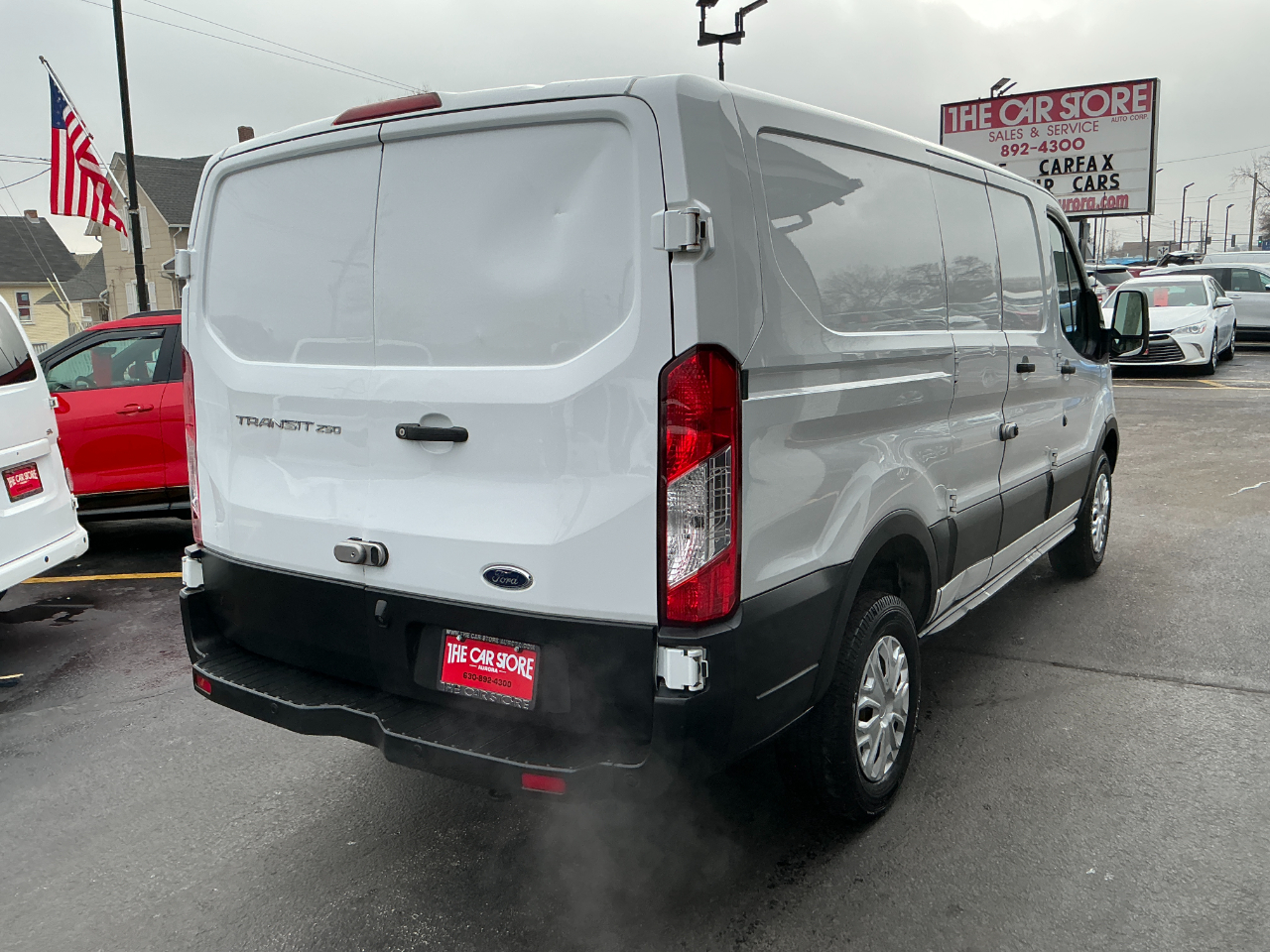 Ford Transit Van T-250 130" Low Rf 9000 GVWR Swing-Out RH Dr 2019