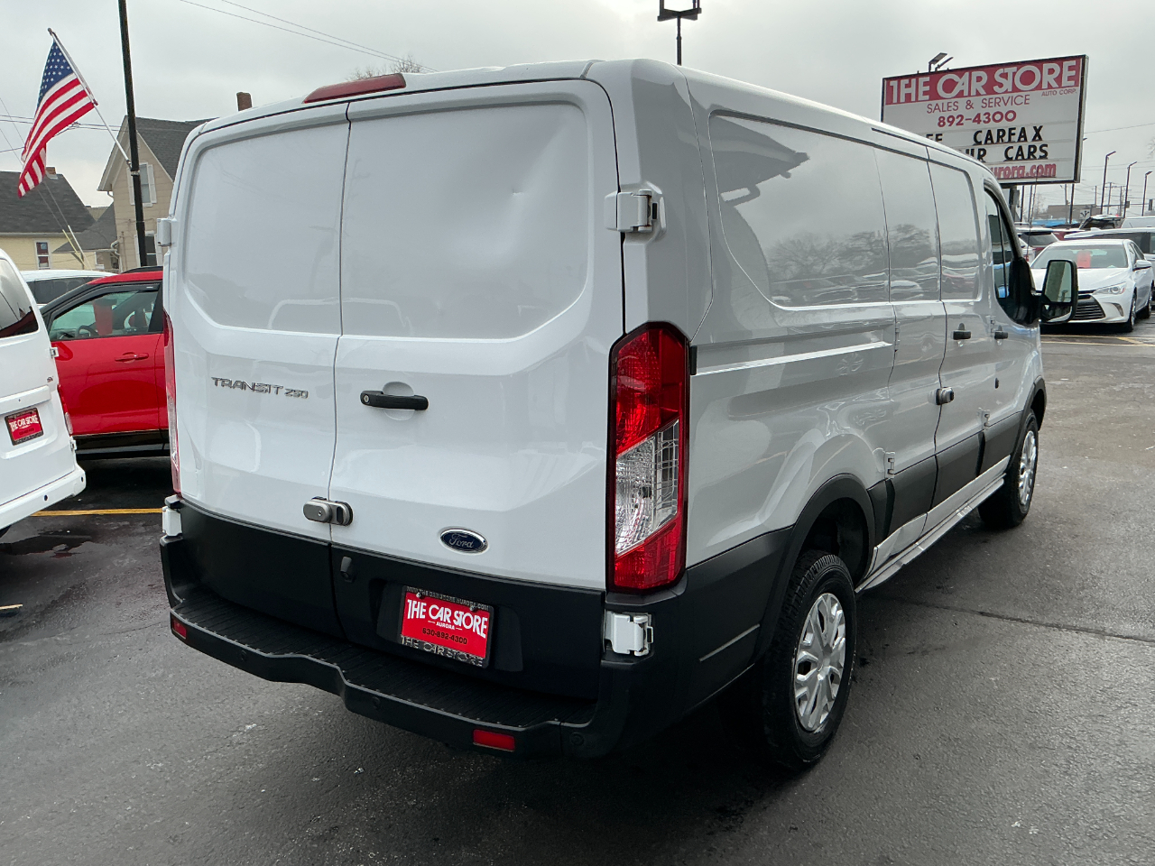 Ford Transit Van T-250 130" Low Rf 9000 GVWR Swing-Out RH Dr 2019