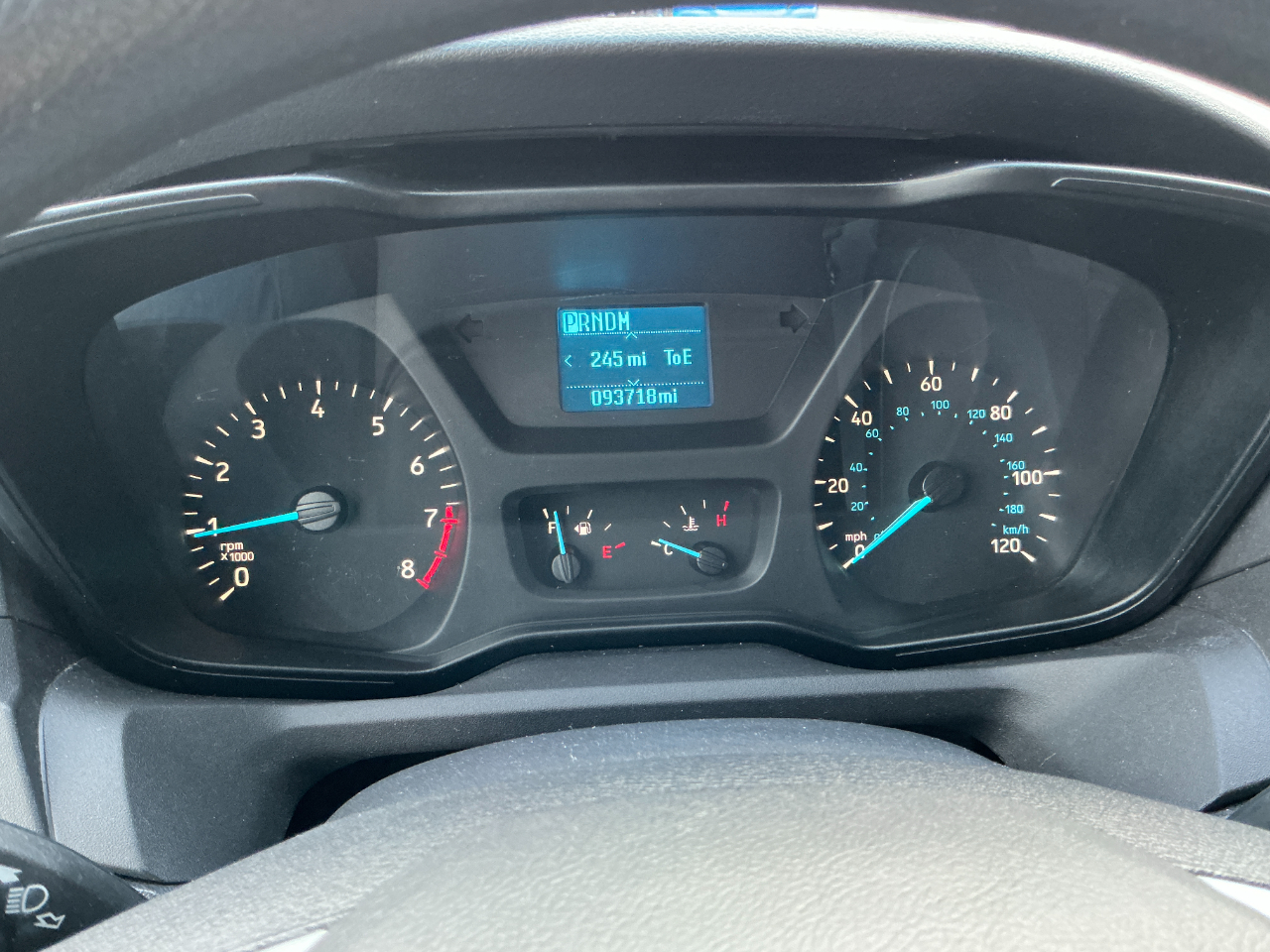 Ford Transit Wagon T-350 148" Med Roof XLT Sliding RH Dr 2015