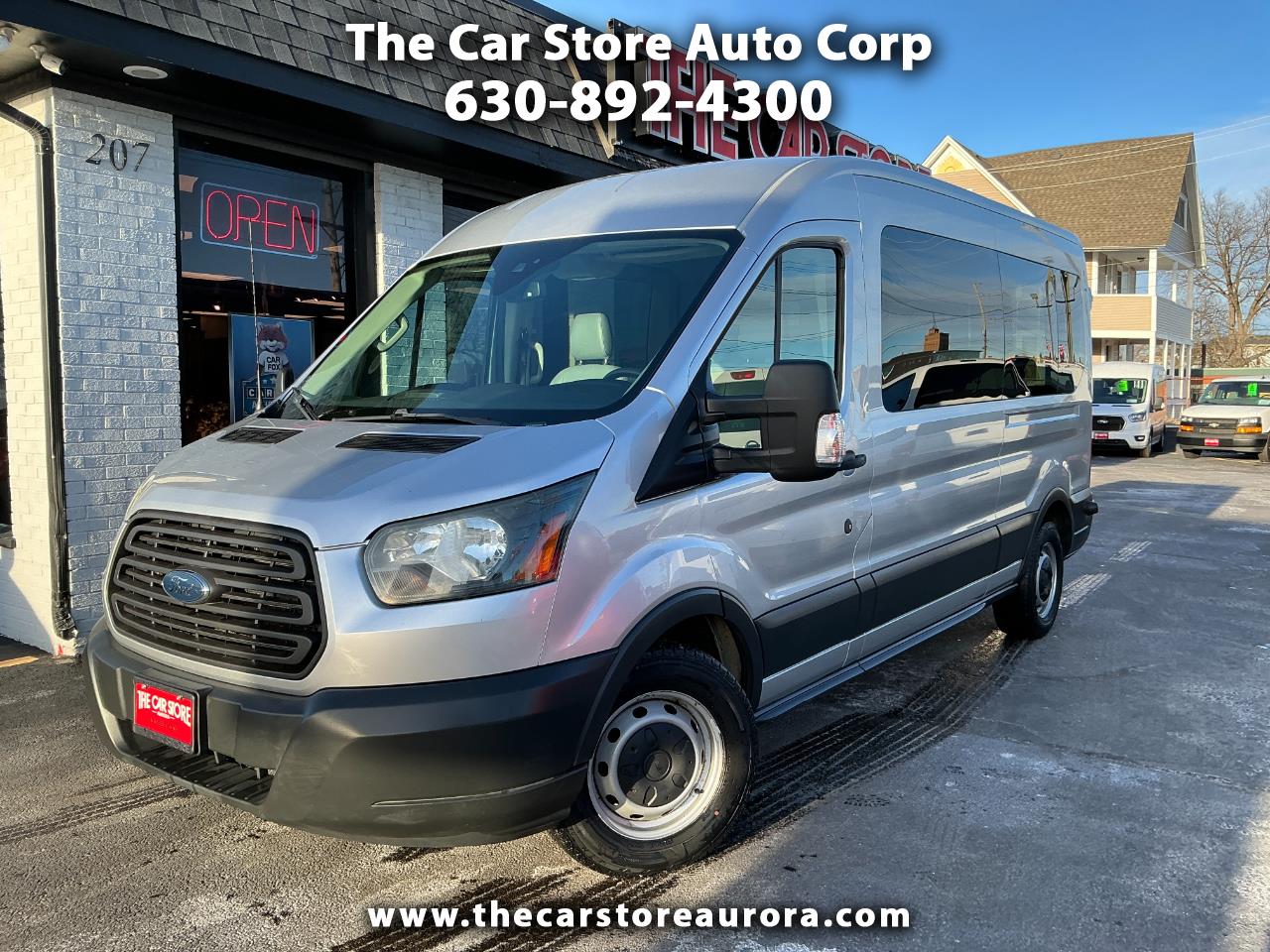 Ford Transit Wagon T-350 148" Med Roof XLT Sliding RH Dr 2015