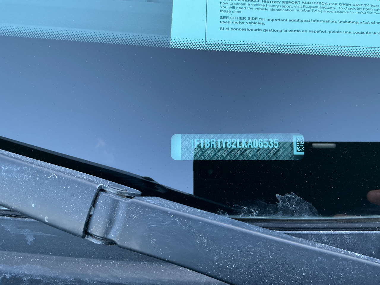 Ford Transit Cargo Van T-250 130" Low Rf 9070 GVWR RWD 2020