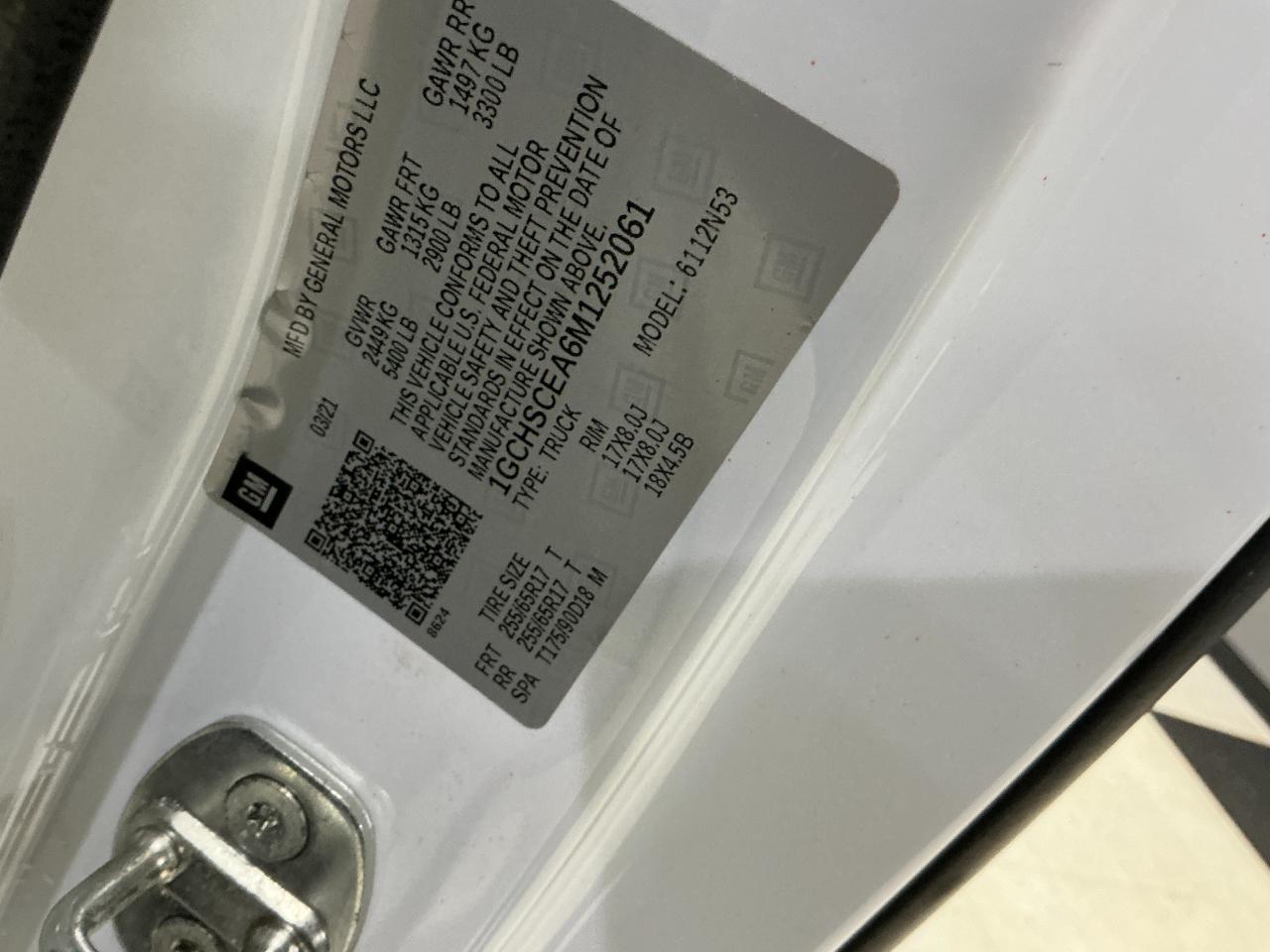 Chevrolet Colorado 2WD Ext Cab 128" LT 2021