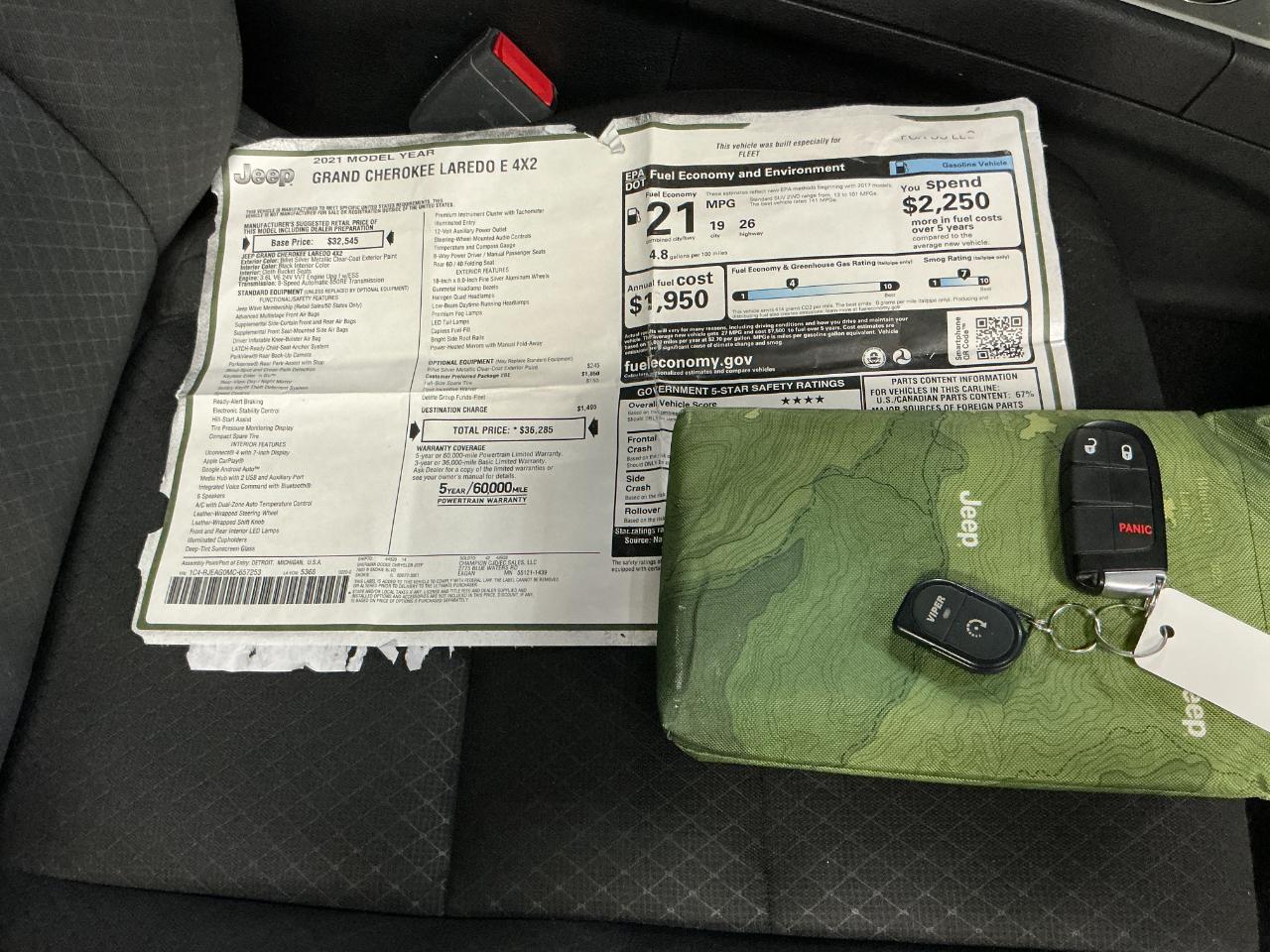 Jeep Grand Cherokee Laredo E 4x2 2021