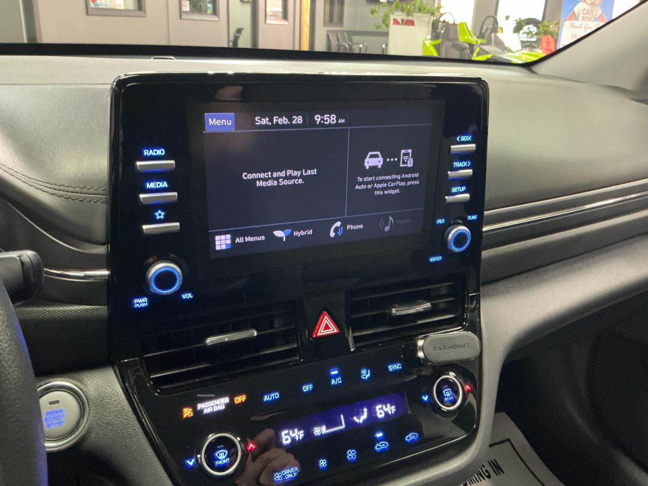 Hyundai Ioniq Hybrid Blue Hatchback 2021