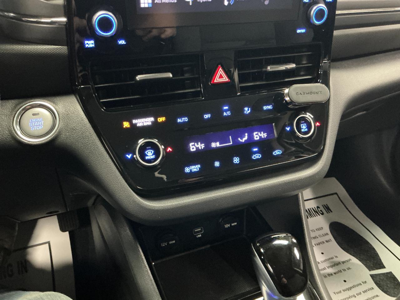 Hyundai Ioniq Hybrid Blue Hatchback 2021