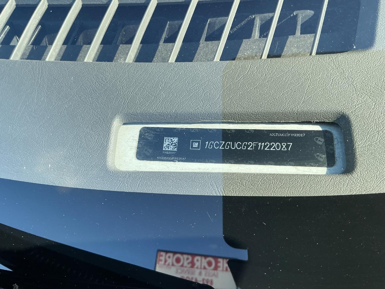 Chevrolet Express Cargo Van RWD 3500 155" 2015