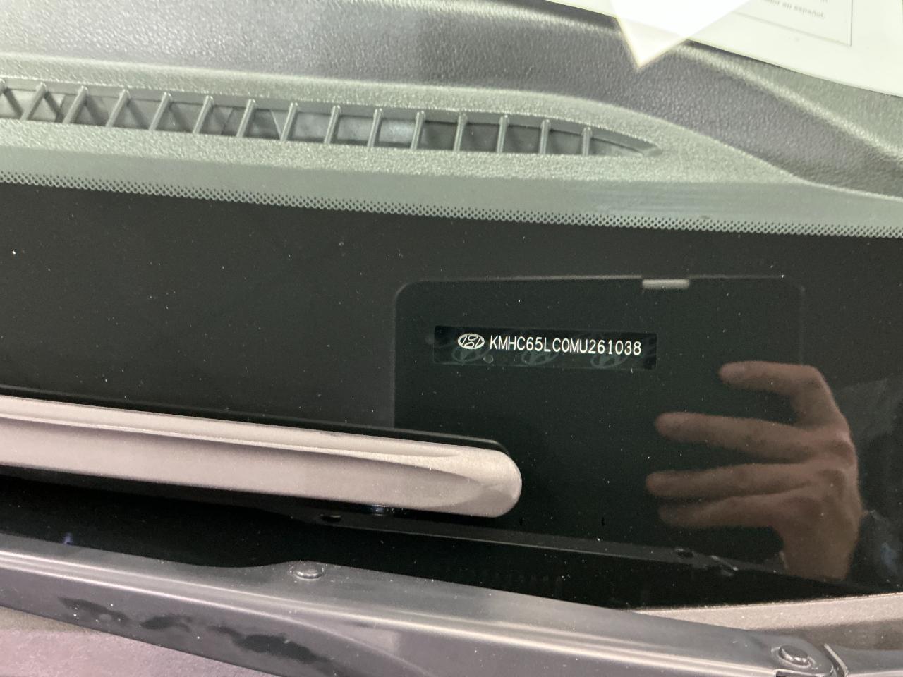 Hyundai Ioniq Hybrid Blue Hatchback 2021