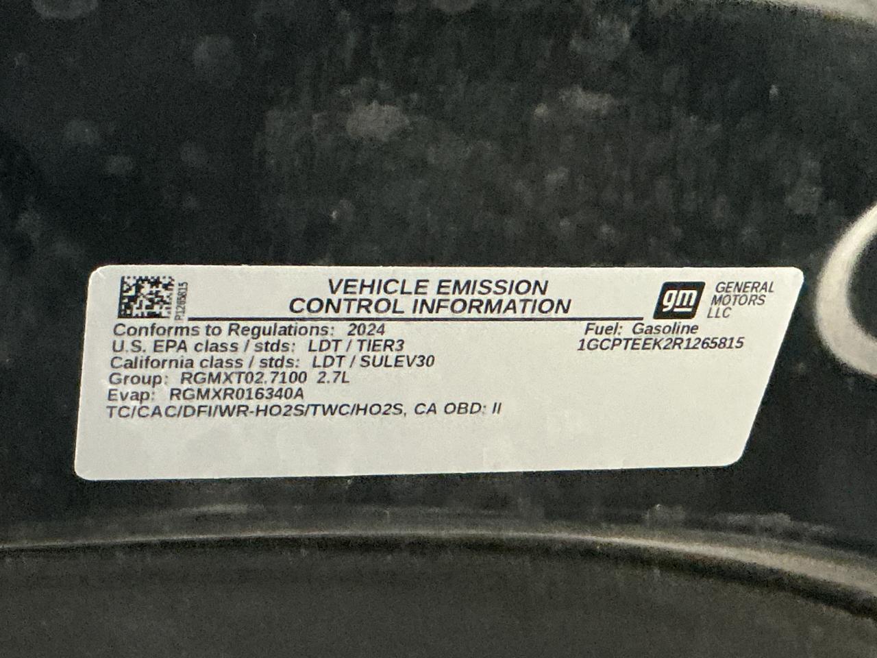 Chevrolet Colorado 4WD Crew Cab Trail Boss 2024