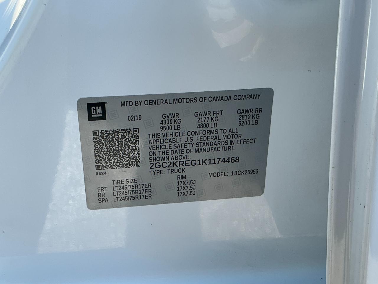 Chevrolet Silverado 2500HD 4WD Double Cab 158.1" Work Truck 2019