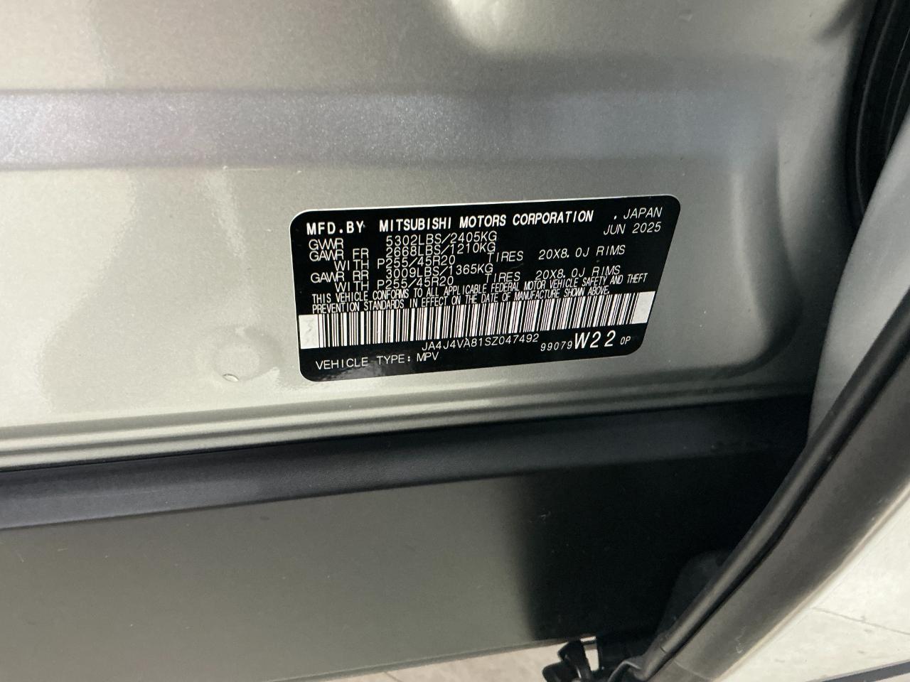 Mitsubishi Outlander SE S-AWC 2025