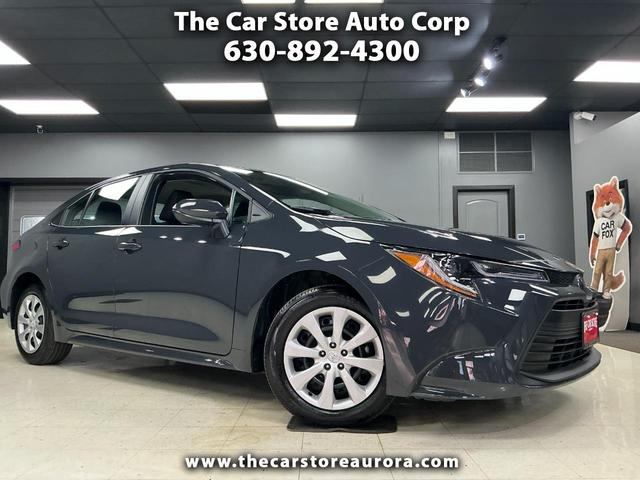 Gray 2026 Toyota Corolla LE FWD Sedan Front-Wheel Drive Automatic