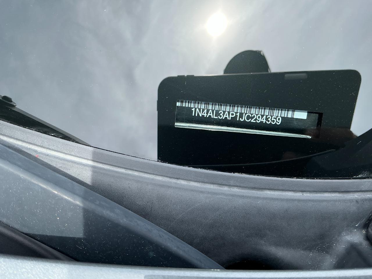 Nissan Altima 2.5 SR Sedan 2018