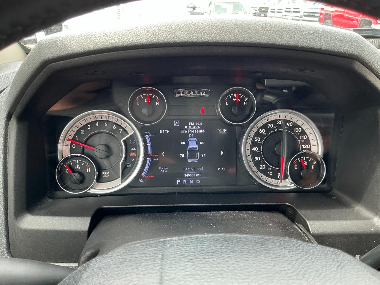 RAM 2500 4WD Mega Cab 160.5" Big Horn 2013