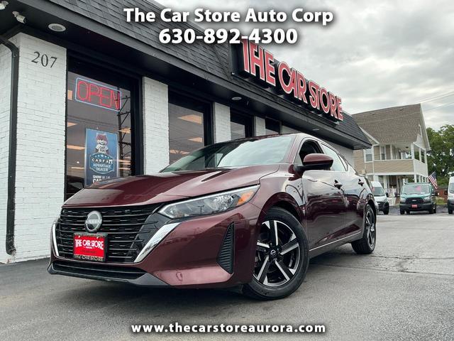 Red (Maroon) 2024 Nissan Sentra Sedan Front-Wheel Drive Automatic