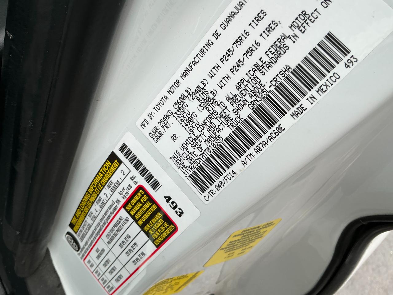 Toyota Tacoma 2WD SR5 Access Cab 6' Bed V6 AT (Natl) 2021