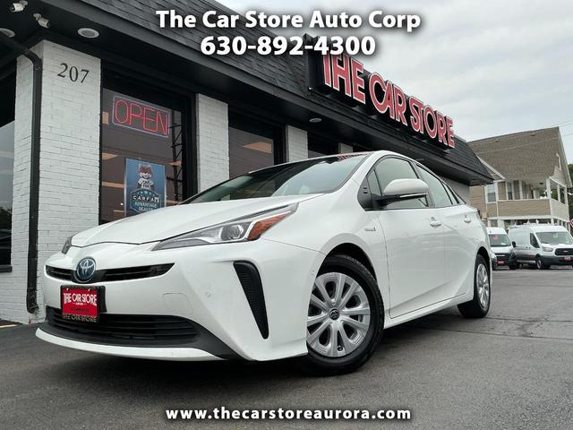 White 2022 Toyota Prius Hatchback Front-Wheel Drive Automatic