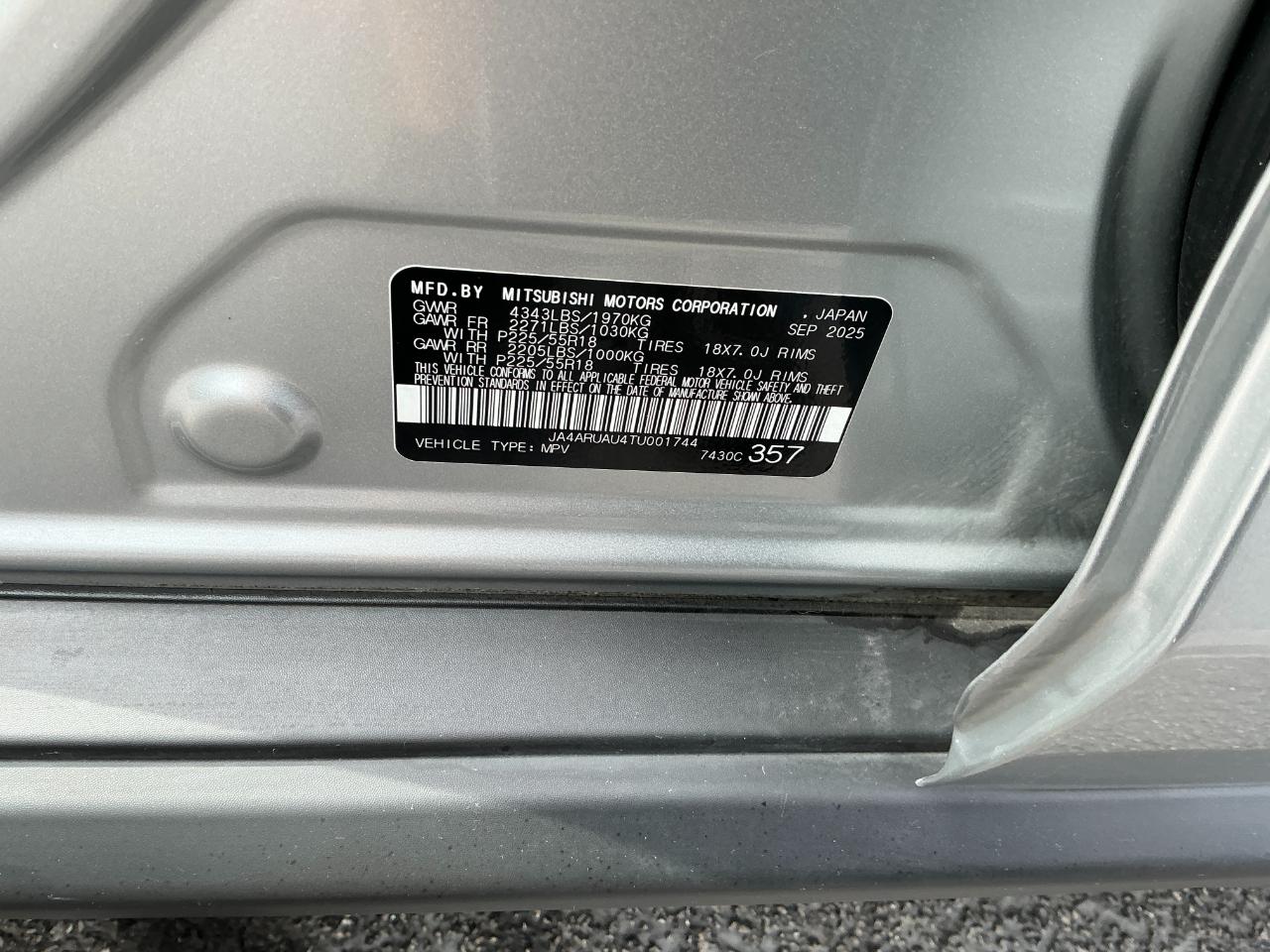 Mitsubishi Outlander Sport SE 2.0 AWC 2026