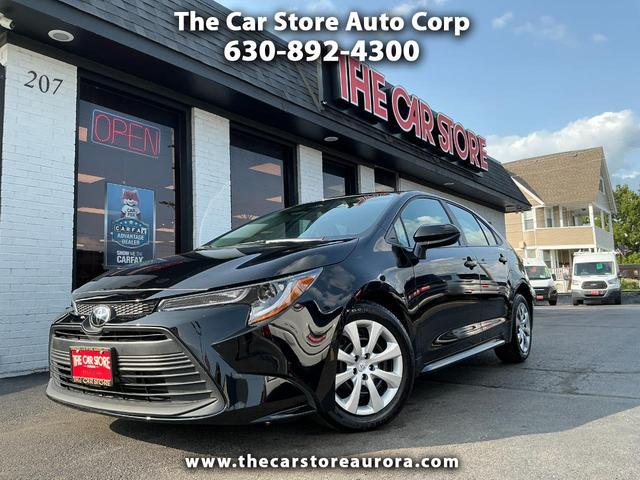 Black 2025 Toyota Corolla Sedan Front-Wheel Drive Automatic