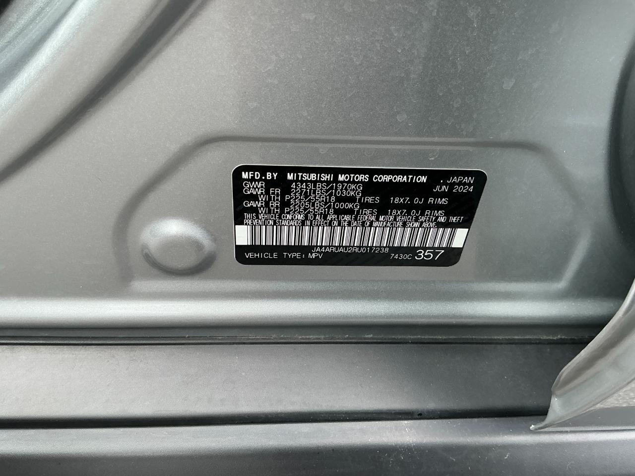 Mitsubishi Outlander Sport SE AWC 2024