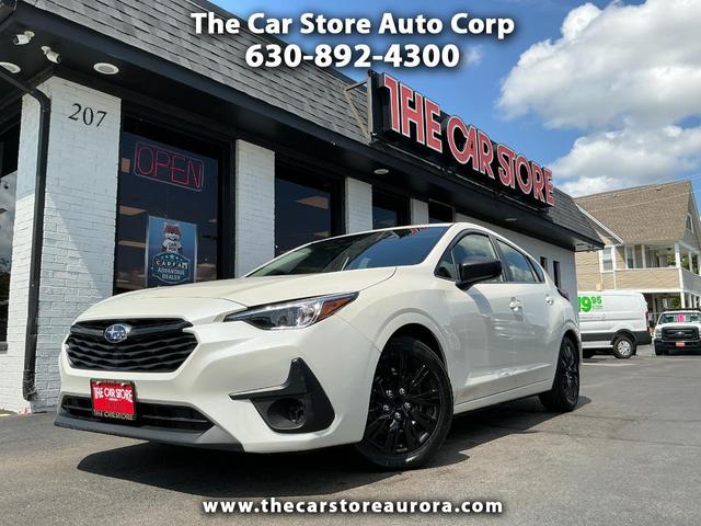 Crystal White Pearl 2024 Subaru Impreza Wagon All-Wheel Drive Continuously Variable Transmission