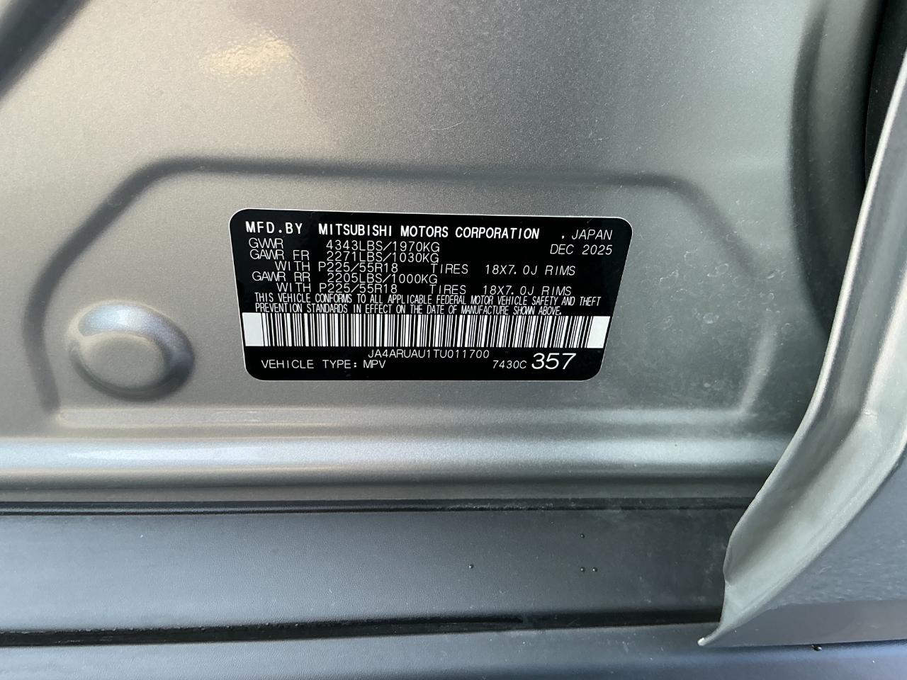 Mitsubishi Outlander Sport SE 2.0 AWC 2026