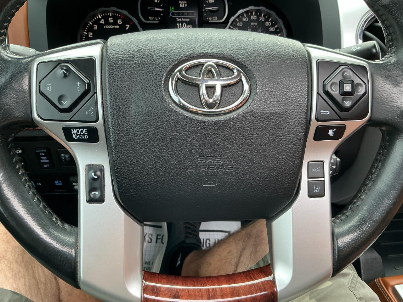 Toyota Tundra 4WD 1794 Edition CrewMax 5.5' Bed 5.7L (Natl) 2021