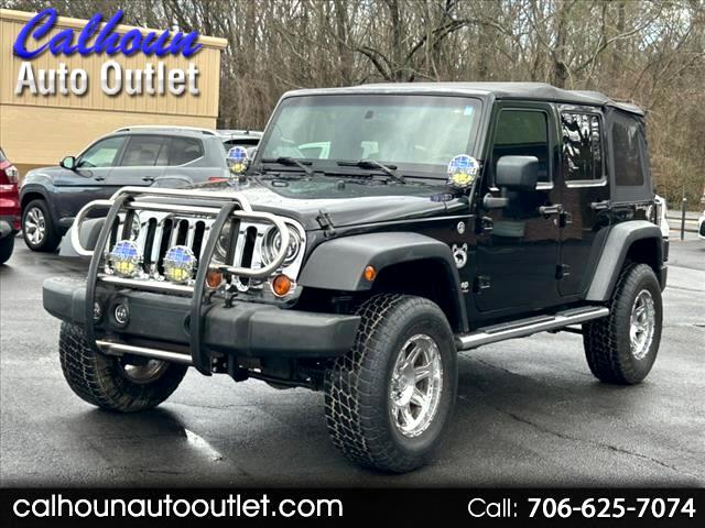 Used 2008 Jeep Wrangler Unlimited X 4WD for Sale in Calhoun GA 30701  Calhoun Auto Outlet